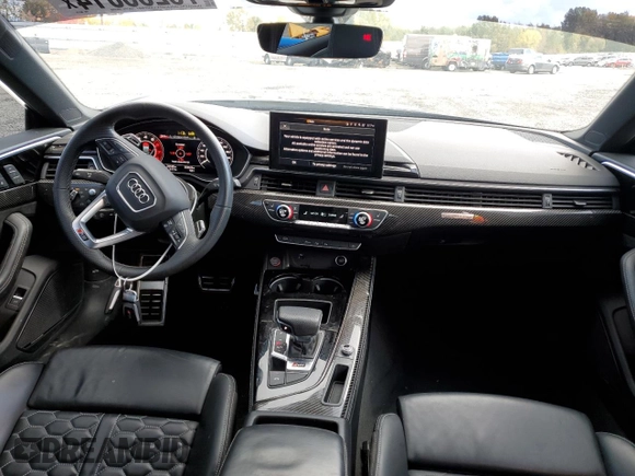 2021 Audi RS 5 Sportback z VIN WUAAWCF53MA902779, wystawiony jako Copart lot #78285014 z przebiegiem 29 526 mil mil oraz Szkoda całkowita • Salvage title. Historia ofert i sprzedaży dostępna na DreamBid. Obrazek 8.