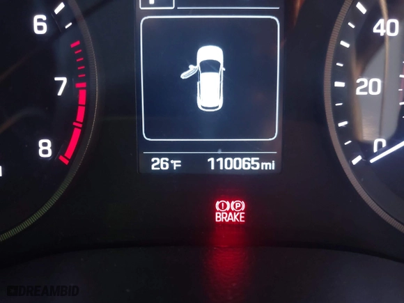 2016 Hyundai Tucson SE with VIN KM8J3CA46GU127042, listed as a IAAI auction lot 41486523 with 110,065 mi miles. Bid and sale history available at carsss.com. Image 15.