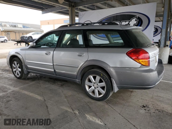 2006 Subaru Legacy Outback Limited with VIN 4S4BP62C167323693, listed as a Copart auction lot 54253955 with 165,810 mi miles and Salvage title. Bid and sale history available at DreamBid. Image 2.