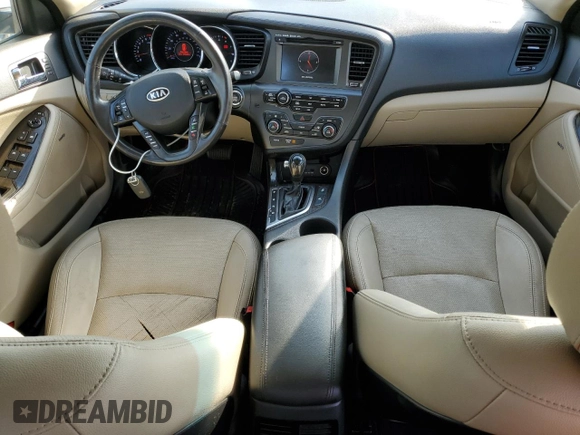 2012 Kia Optima EX with VIN 5XXGN4A60CG020956, listed as a Copart auction lot 53661755 with 177,698 mi miles and Salvage Title. Bid and sale history available at carsss.com. Image 8.