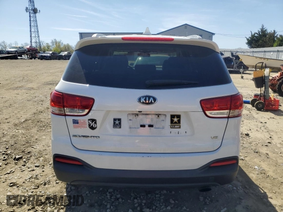 2016 Kia Sorento LX with VIN 5XYPGDA53GG036880, listed as a Copart auction lot 53388935 with 237,159 mi miles and Clean Title. Bid and sale history available at carsss.com. Image 6.