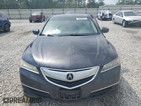 2015 Acura TLX Technology with VIN 19UUB3F53FA000885, listed as a Copart auction lot 52609935 with 120,971 mi miles and Salvage title. Bid and sale history available at DreamBid. Image 5.