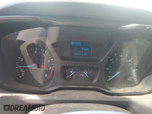 2019 Ford Transit z VIN 1FTYR2CM6KKA28265, wystawiony jako Copart lot #56937345 z przebiegiem 106 541 mil mil oraz Szkoda całkowita • Salvage title. Historia ofert i sprzedaży dostępna na DreamBid. Obrazek 9.