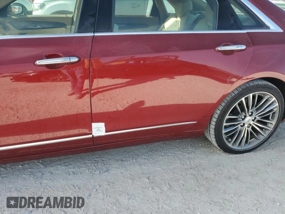 2019 Cadillac CT6 Platinum AWD with VIN 1G6KV5RJ6KU144153, listed as a Copart auction lot 76791024 with 32,818 mi miles and Non repairable. Bid and sale history available at DreamBid. Image 12.