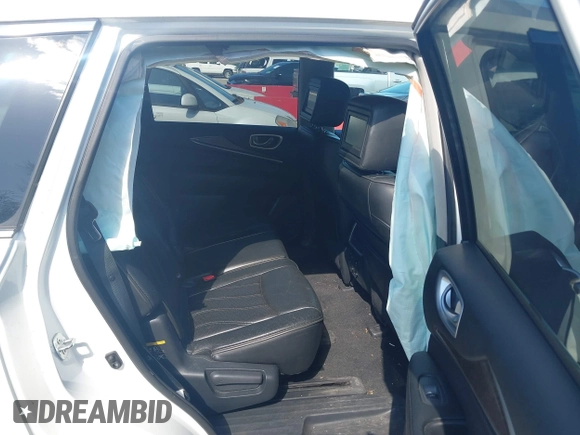 2015 Infiniti QX60 with VIN 5N1AL0MM0FC504172, listed as a IAAI auction lot 41977566 with 128,196 mi miles and . Bid and sale history available at DreamBid. Image 8.