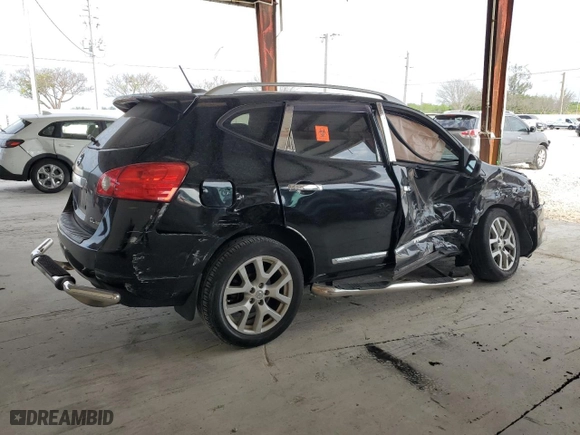 2011 Nissan Rogue SV with VIN JN8AS5MV3BW663343, listed as a Copart auction lot 55329034 with 138,678 mi miles and Salvage Title. Bid and sale history available at carsss.com. Image 3.