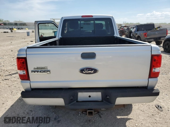 2011 Ford Ranger XLT with VIN 1FTLR4FE2BPA05689, listed as a Copart auction lot 53840635 with 171,296 mi miles and Salvage title. Bid and sale history available at DreamBid. Image 6.