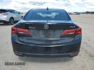 2015 Acura TLX Technology with VIN 19UUB1F53FA029033, listed as a Copart auction lot 56608695 with 139,385 mi miles and Salvage title. Bid and sale history available at DreamBid. Image 6.