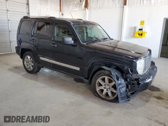 2008 Jeep Liberty Limited with VIN 1J8GN58K18W147867, listed as a Copart auction lot 50904505 with 135,697 mi miles and Salvage Title. Bid and sale history available at DreamBid. Image 4.