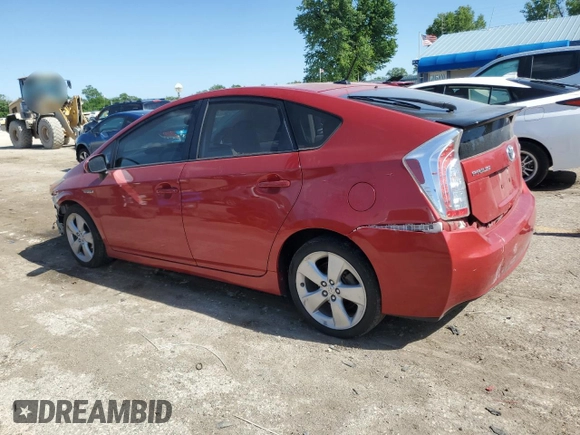 2014 Toyota Prius Four with VIN JTDKN3DU5E0366844, listed as a Copart auction lot 56581965 with 163,295 mi miles and Salvage title. Bid and sale history available at DreamBid. Image 2.