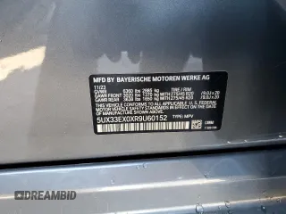 2024 BMW X6 xDrive40i with VIN 5UX33EX0XR9U60152, listed as a Copart auction lot 49845555 with 29,712 mi miles and Clean Title. Bid and sale history available at carsss.com. Image 13.