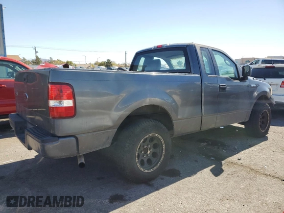 2005 Ford F-150 XL with VIN 1FTRF12225NB31581, listed as a Copart auction lot 46834445 with 201,081 mi miles and Salvage Title. Bid and sale history available at carsss.com. Image 3.
