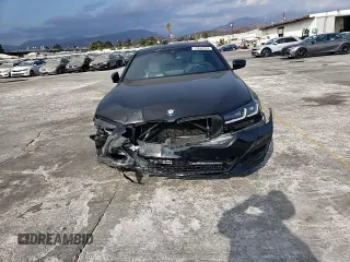 2021 BMW 5 Series 530e with VIN WBA13AG02MCG11255, listed as a Copart auction lot 71842724 with Not Provided miles and Salvage Title. Bid and sale history available at carsss.com. Image 11.