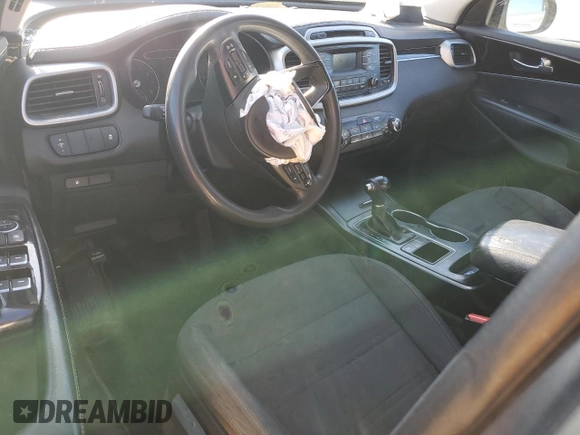 2016 Kia Sorento L with VIN 5XYPG4A37GG184318, listed as a Copart auction lot 87213954 with Not Provided miles and Salvage Title. Bid and sale history available at DreamBid. Image 8.