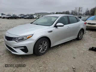 2019 Kia Optima LX with VIN 5XXGT4L3XKG295502, listed as a Copart auction lot 47432955 with 83,147 mi miles and Clean Title. Bid and sale history available at carsss.com. Image 1.