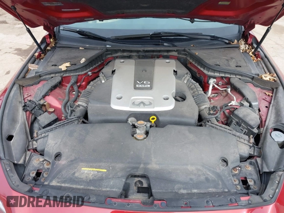 2014 Infiniti Q50 Sport with VIN JN1BV7AR4EM702549, listed as a IAAI auction lot 41803344 with 197,187 mi miles and . Bid and sale history available at carsss.com. Image 10.