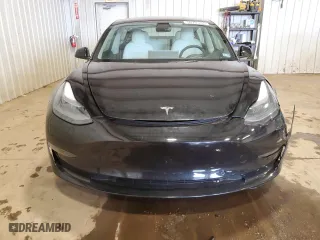 2022 Tesla Model 3 with VIN 5YJ3E1EA2NF336151, listed as a Copart auction lot 50795245 with 14,265 mi miles and Salvage Title. Bid and sale history available at carsss.com. Image 5.