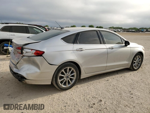 2017 Ford Fusion SE with VIN 3FA6P0HDXHR380057, listed as a Copart auction lot 52784005 with 115,038 mi miles and Salvage title. Bid and sale history available at DreamBid. Image 3.