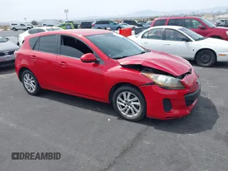 2013 Mazda 3 i Touring with VIN JM1BL1LP9D1721108, listed as a IAAI auction lot 41913064 with 134,755 mi miles. Bid and sale history available at carsss.com. Image 1.
