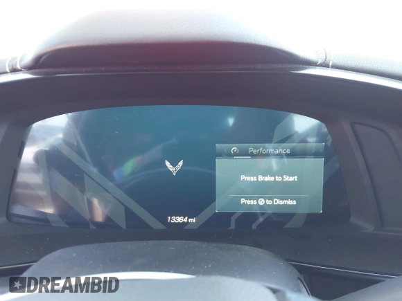 2023 Chevrolet Corvette 2LT with VIN 1G1YB2D46P5115407, listed as a IAAI auction lot 38910179 with 13,364 mi miles and . Bid and sale history available at DreamBid. Image 7.