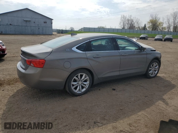 2017 Chevrolet Impala LT with VIN 2G1105S35H9170874, listed as a Copart auction lot 54130975 with 177,937 mi miles and Clean Title. Bid and sale history available at DreamBid. Image 3.