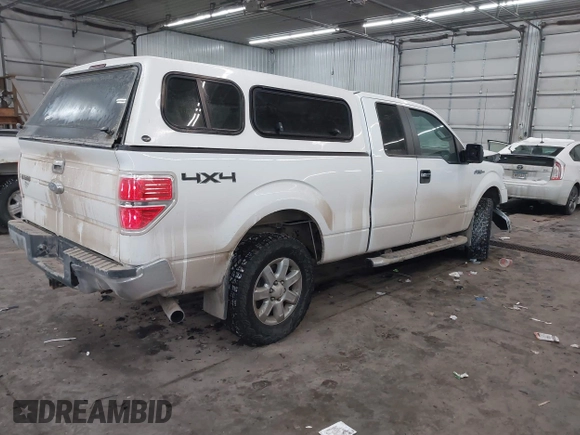 2014 Ford F-150 XL with VIN 1FTFX1ET9EFA62502, listed as a IAAI auction lot 41575300 with 123,698 mi miles and . Bid and sale history available at DreamBid. Image 4.