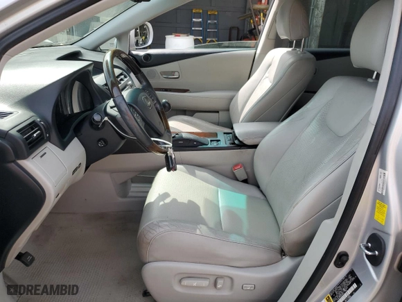2010 Lexus RX 350 with VIN 2T2ZK1BA7AC020973, listed as a Copart auction lot 52363895 with 202,235 mi miles and Salvage Title. Bid and sale history available at carsss.com. Image 7.