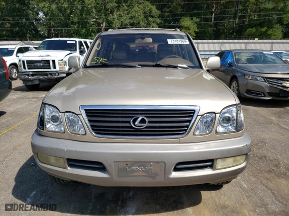 1999 Lexus LX 470 Luxury SUV with VIN JT6HT00W2X0064623, listed as a Copart auction lot 73181964 with NaN miles and Salvage Title. Bid and sale history available at carsss.com. Image 5.