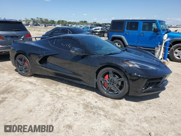 2023 Chevrolet Corvette 2LT with VIN 1G1YB2D44P5133050, listed as a Copart auction lot 48822614 with 4,813 mi miles. Bid and sale history available at carsss.com. Image 4.