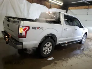 2017 Ford F-150 XL with VIN 1FTEW1EP1HFA55842, listed as a Copart auction lot 45715775 with 141,732 mi miles and Salvage Title. Bid and sale history available at carsss.com. Image 3.