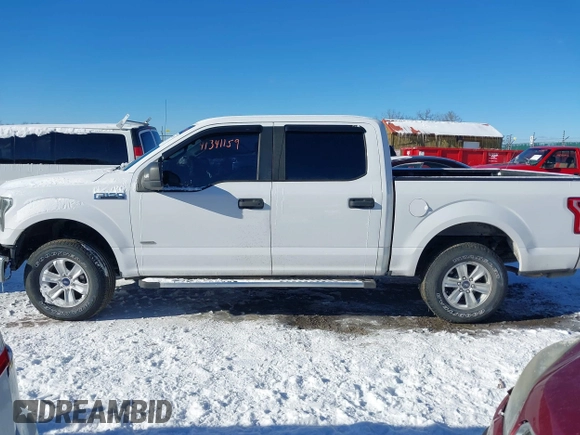 2016 Ford F-150 XL with VIN 1FTEW1CG9GKE76975, listed as a IAAI auction lot 41341159 with 126,256 mi miles and . Bid and sale history available at carsss.com. Image 14.