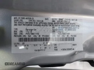 2013 Ford C-Max SEL with VIN 1FADP5BU8DL520712, listed as a IAAI auction lot 41158589 with 175,025 mi miles. Bid and sale history available at carsss.com. Image 9.