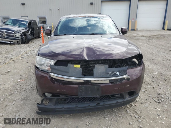 2012 Dodge Durango SXT with VIN 1C4RDJAG4CC146918, listed as a Copart auction lot 52524935 with 177,366 mi miles and Non repairable. Bid and sale history available at DreamBid. Image 5.