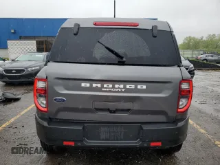 2023 Ford Bronco Sport Big Bend with VIN 3FMCR9B61PRD37887, listed as a Copart auction lot 56373245 with 17,700 mi miles and Non repairable. Bid and sale history available at DreamBid. Image 6.