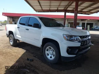 2022 Chevrolet Colorado 2WD Work Truck with VIN 1GCGSBEA5N1278576, listed as a IAAI auction lot 41992224 with 24,848 mi miles and . Bid and sale history available at DreamBid. Image 1.