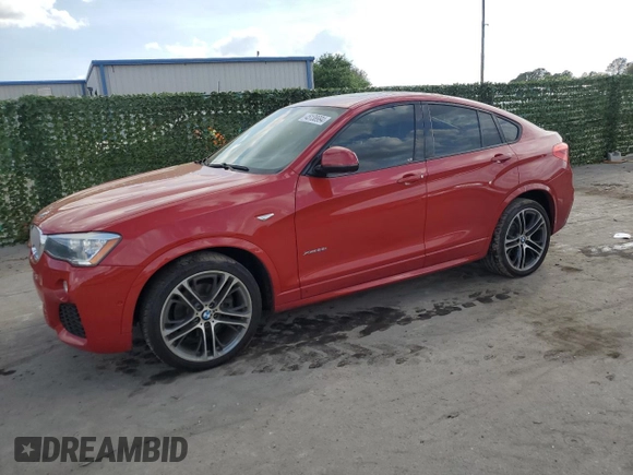 2015 BMW X4 xDrive28i with VIN 5UXXW3C57F0M87615, listed as a Copart auction lot 45138994 with 101,400 mi miles. Bid and sale history available at carsss.com. Image 1.
