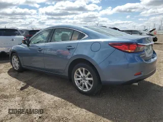 2015 Mazda 6 i Sport with VIN JM1GJ1U64F1163382, listed as a Copart auction lot 53110995 with 90,326 mi miles and Salvage Title. Bid and sale history available at DreamBid. Image 2.
