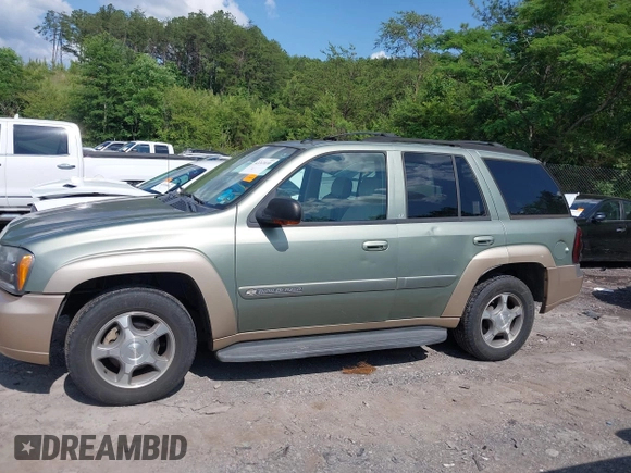 2004 Chevrolet TrailBlazer LT with VIN 1GNDS13S842352310, listed as a IAAI auction lot 42212039 with 154,843 mi miles and . Bid and sale history available at DreamBid. Image 6.