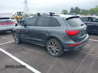 2016 Audi SQ5 Premium Plus with VIN WA1CCAFP1GA018441, listed as a IAAI auction lot 42041711 with 125,781 mi miles. Bid and sale history available at carsss.com. Image 3.