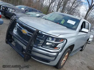 2017 Chevrolet Tahoe Commercial with VIN 1GNLCDECXHR238788, listed as a IAAI auction lot 41718161 with 129,880 mi miles. Bid and sale history available at carsss.com. Image 2.