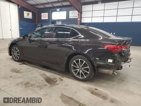 2016 Acura TLX V6 Advance with VIN 19UUB3F72GA003649, listed as a Copart auction lot 81685174 with 115,580 mi miles and Salvage Title. Bid and sale history available at carsss.com. Image 2.