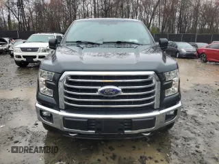 2015 Ford F-150 XLT with VIN 1FTEW1EF9FKD13777, listed as a Copart auction lot 47982534 with 165,364 mi miles and Salvage title. Bid and sale history available at DreamBid. Image 5.