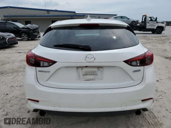 2018 Mazda 3 Touring with VIN 3MZBN1L32JM191616, listed as a Copart auction lot 50510825 with 57,547 mi miles and Salvage Title. Bid and sale history available at carsss.com. Image 6.