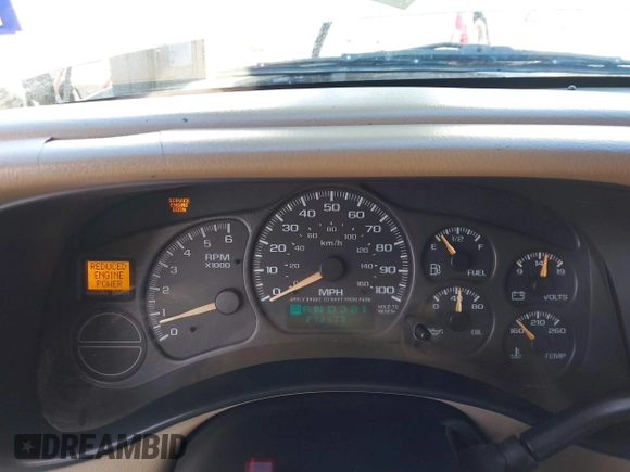 2002 Chevrolet Suburban LS with VIN 3GNEC16Z92G180545, listed as a IAAI auction lot 41391354 with 213,477 mi miles. Bid and sale history available at carsss.com. Image 7.