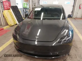 2024 Tesla Model 3 with VIN 5YJ3E1EA9RF835440, listed as a IAAI auction lot 41255559 with 4,789 mi miles. Bid and sale history available at carsss.com. Image 12.