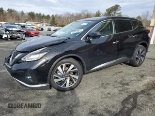 2023 Nissan Murano SL with VIN 5N1AZ2CJ4PC124965, listed as a Copart auction lot 46850145 with 51,672 mi miles and Non Repairable. Bid and sale history available at DreamBid. Image 1.