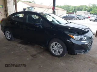 2024 Nissan Versa S with VIN 3N1CN8DVXRL868576, listed as a IAAI auction lot 42504406 with 9,246 mi miles and . Bid and sale history available at DreamBid. Image 1.