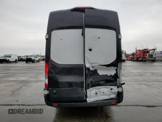 2022 Ford Transit Cargo with VIN 1FTBW3X89NKA31604, listed as a Copart auction lot 43710745 with 52,329 mi miles and Salvage title. Bid and sale history available at DreamBid. Image 6.