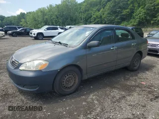 2007 Toyota Corolla CE with VIN 2T1BR32E07C732346, listed as a Copart auction lot 62395185 with 192,884 mi miles and Salvage title. Bid and sale history available at DreamBid. Image 1.