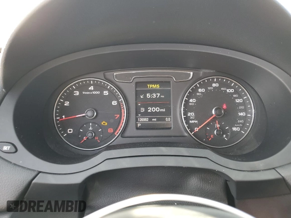 2017 Audi Q3 Prestige with VIN WA1GCCFS4HR005705, listed as a Copart auction lot 47733644 with 126,992 mi miles and Salvage Title. Bid and sale history available at carsss.com. Image 9.